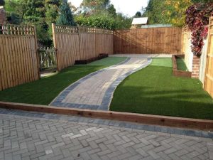 new path and patio in fife